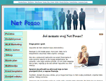 Tablet Screenshot of netposao.pondi.hr